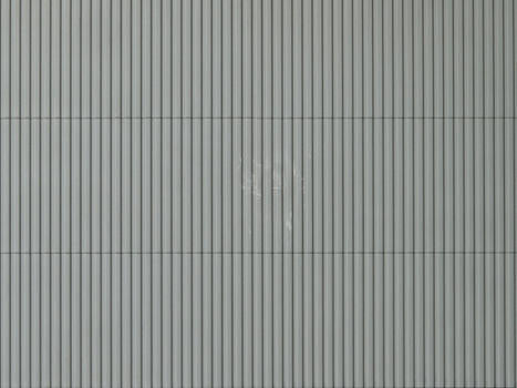 Auhagen 52233 HO Plastic sheet 200x100mm (2) Industrial cladding grey