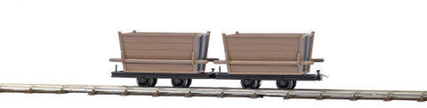 Busch 12201 ## 2 Peat transport wagons
