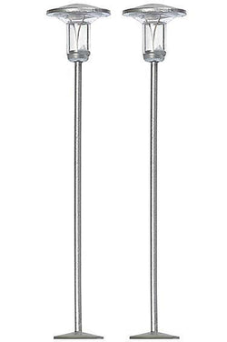 Busch 4141 2 silver. residential and park lights H0