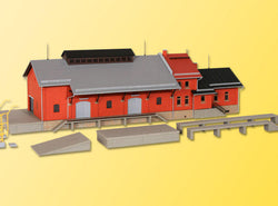 Kibri 39462 H0 Freight Shed With Extra Loading Platform