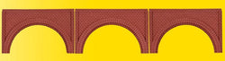 Vollmer 48150 HO/OO Real Stone Red brick arches (3)