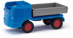 Busch 210009602 Blue Multicar M21 Three-Way Tipper