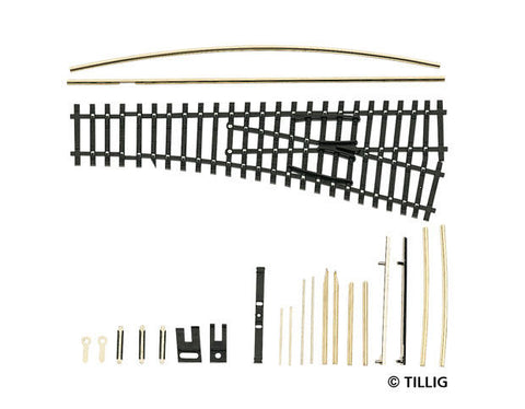 Tillig 83410 Inside curved points kit left