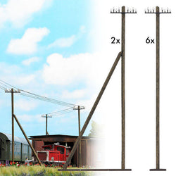 Busch 1499 Telegraph Poles
