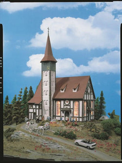 Vollmer 43768 HO Timbered Church Altbach