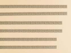 Auhagen 48577 HO Wall topping stones