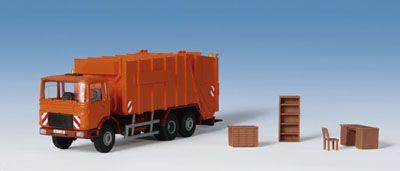 Kibri 15009 H0 MAN Garbage Truck, Kit