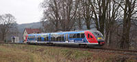 Tillig 4880 Rail car class 642 Nationalparkbahn of the DB AG Ep. VI