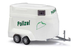 Busch 44925 Horse Trailer Polizei