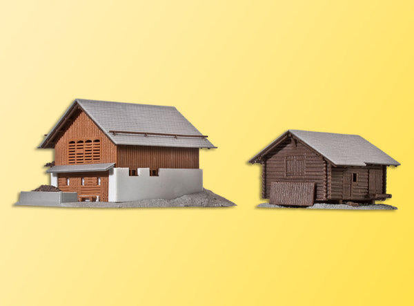 Kibri 36817 Z Stable With Barn in Elm
