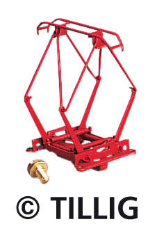 Tillig 8885 Pair of double arm pantograph red for E 94/44 class 250