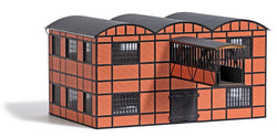 Busch 1558 Paperworks industrial building with walkway