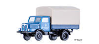 Tillig 19050 TT Truck H3A flatbed / tarpaulin "Cotton mill Leinefelde"