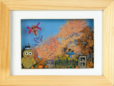 Busch 13203 3 D Autumn Picture Kit