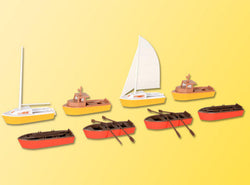 Kibri 39159 H0 Boat Set