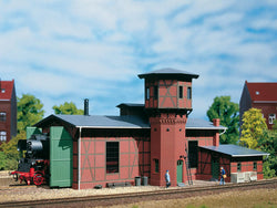 Auhagen 11400 Locomotive shed with attached water tower