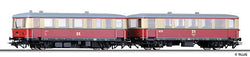 Tillig 70004 Railbus class 183 with trailer car class 190 of the DR Ep