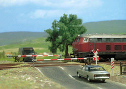 Busch 6021 Rail Level Crossing Set