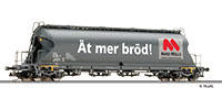 Tillig 15486 Silo car Uacs Nord Mills/Ät mer bröd! Of the SNCF Ep. V