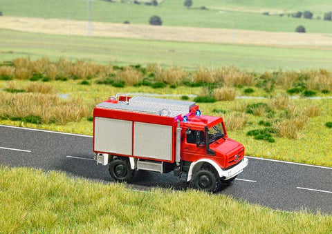 Busch 5599 Mercedes Unimog Fire Brigade HO