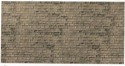 Vollmer 46049 HO Weathered Stone Embossed Card Sheet 250x125mm