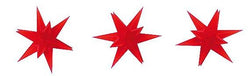 Busch 5416 Illuminated Christmas Red Star Decorations