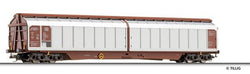 Tillig 15837 Sliding wall box car Habbikks tt 346 of the DB Ep. IV