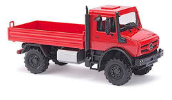 Busch 51007 Mercedes Unimog red civilian