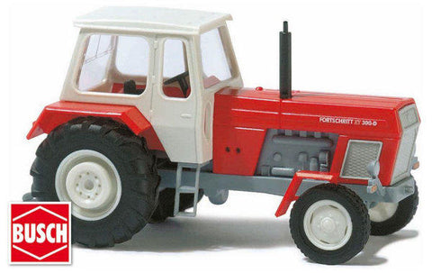 Busch 8702 Red And Blue Tractor