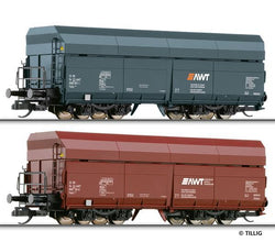 Tillig 1739 Freight car set of the AWT (CZ) with two hopper cars Fall