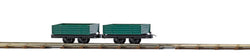 Busch 12206 ## 2 Open wagons with barriers