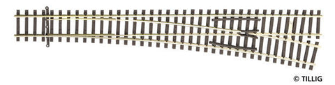 Tillig 83341 EW3 right points 12°, length 207 mm