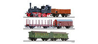 Tillig 1752 Freight car set of the DR with steam locomotive class 89