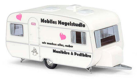 Busch 44961 Mobile Nail Studio Caravan