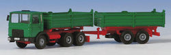 Kibri 14040 H0 MAN 3 Axle Truck With Tipper Trailer