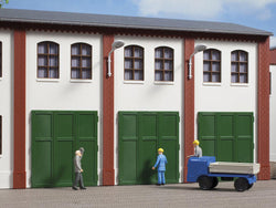 Auhagen 80253 HO Metal Doors green (6 pcs)
