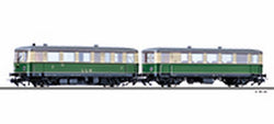 Tillig 70021 Railbus class VT 02 with trailer car VB 1 of the Lokalbah