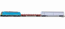 Tillig 1438 Freight car set for beginners with bedding track of the M