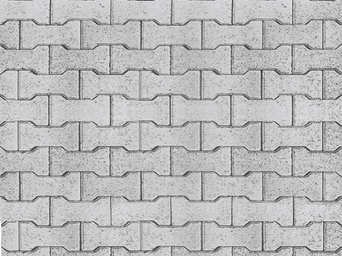 Vollmer 46054 HO Concrete Stone Embossed Card Sheet 250x125mm