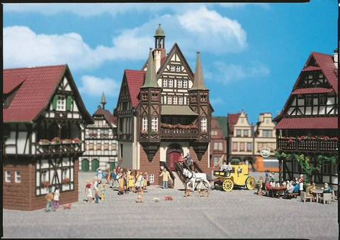 Vollmer 43748 HO Old time post office kit