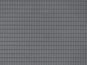 Auhagen 52426 HO Roof tile dark grey colour accessory sheet