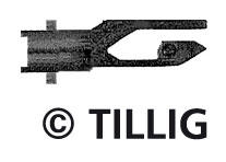 Tillig 8828 Short distance coupling for NEM coupling pocket (without