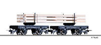 Tillig 15918 Pair of cradle cars of the DR with load Ep. III