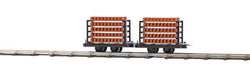 Busch 12203 Feldbahnen Brick Trolleys x 2