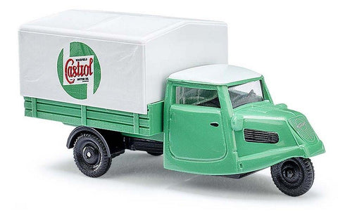 Busch 40606 Tempo Three-wheeler Castrol