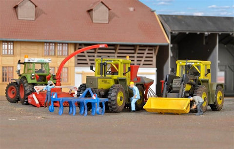 Kibri 10910 HO/OO Tractor attachments set