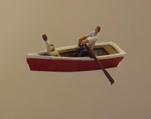 Row Boat With Passenger - OO Gauge