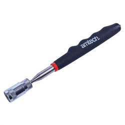 AMTECH S2200 Magnetic telescopic pick-up tool with LED - 2 5kg 5 5lb lift capacity