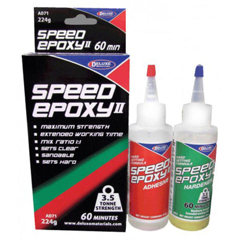 Deluxe Materials Speed Epoxy II 60Min 3 5 Tonne 224g 8oz