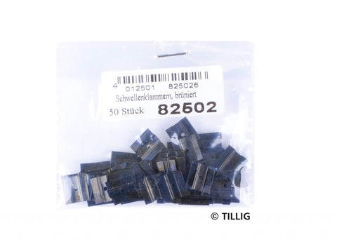 Tillig 82502 Sleepers clips (bag with 50 pieces)